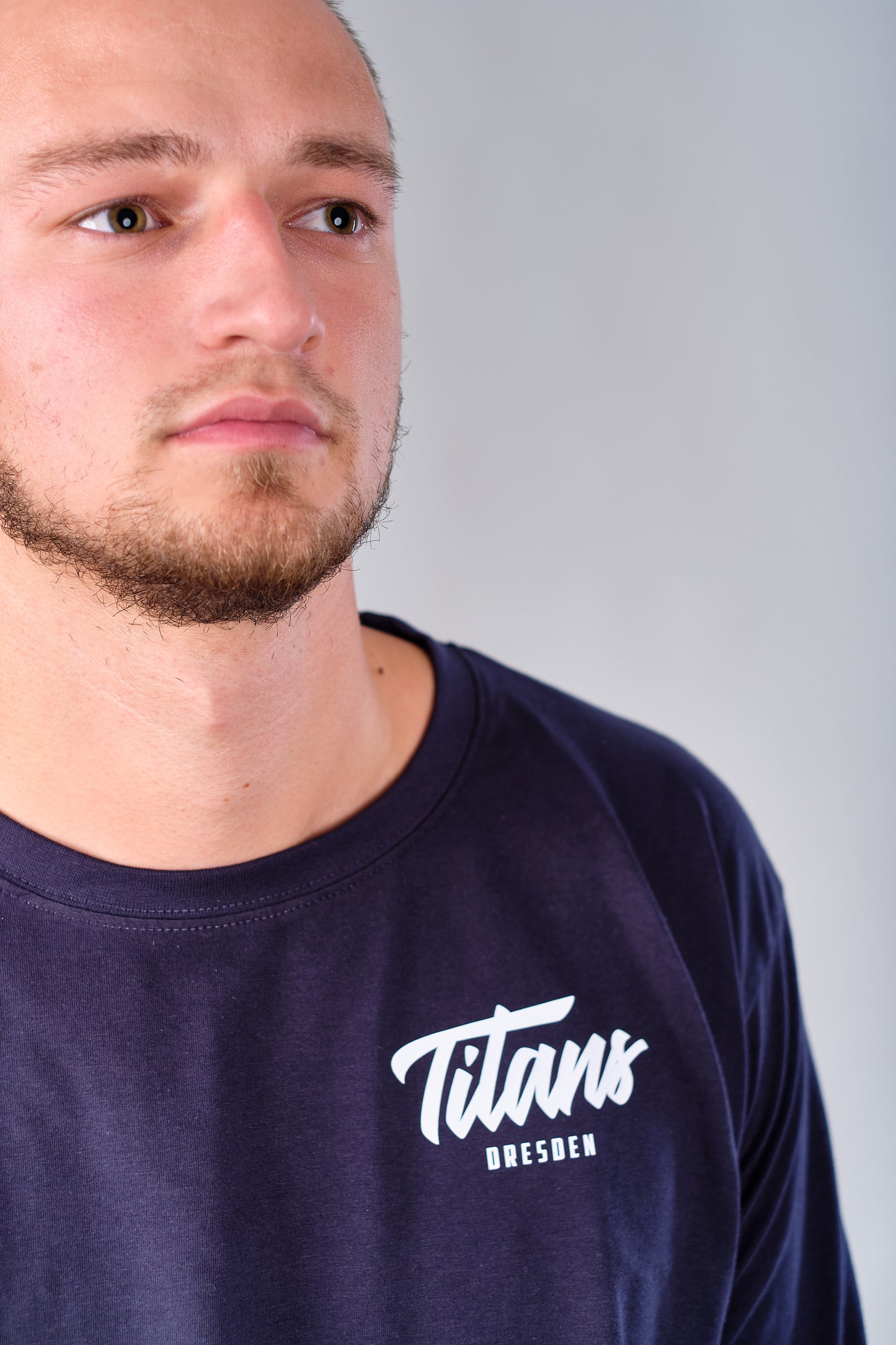 Longsleeve Blau Signature Line / unisex