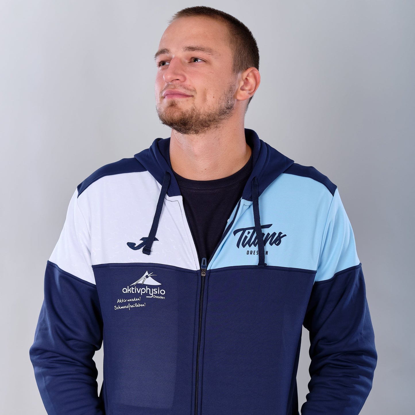 Zipper-Hoodie Teamline