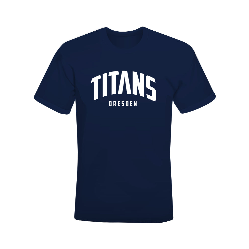 Fan Shirt Basic Line blau / unisex