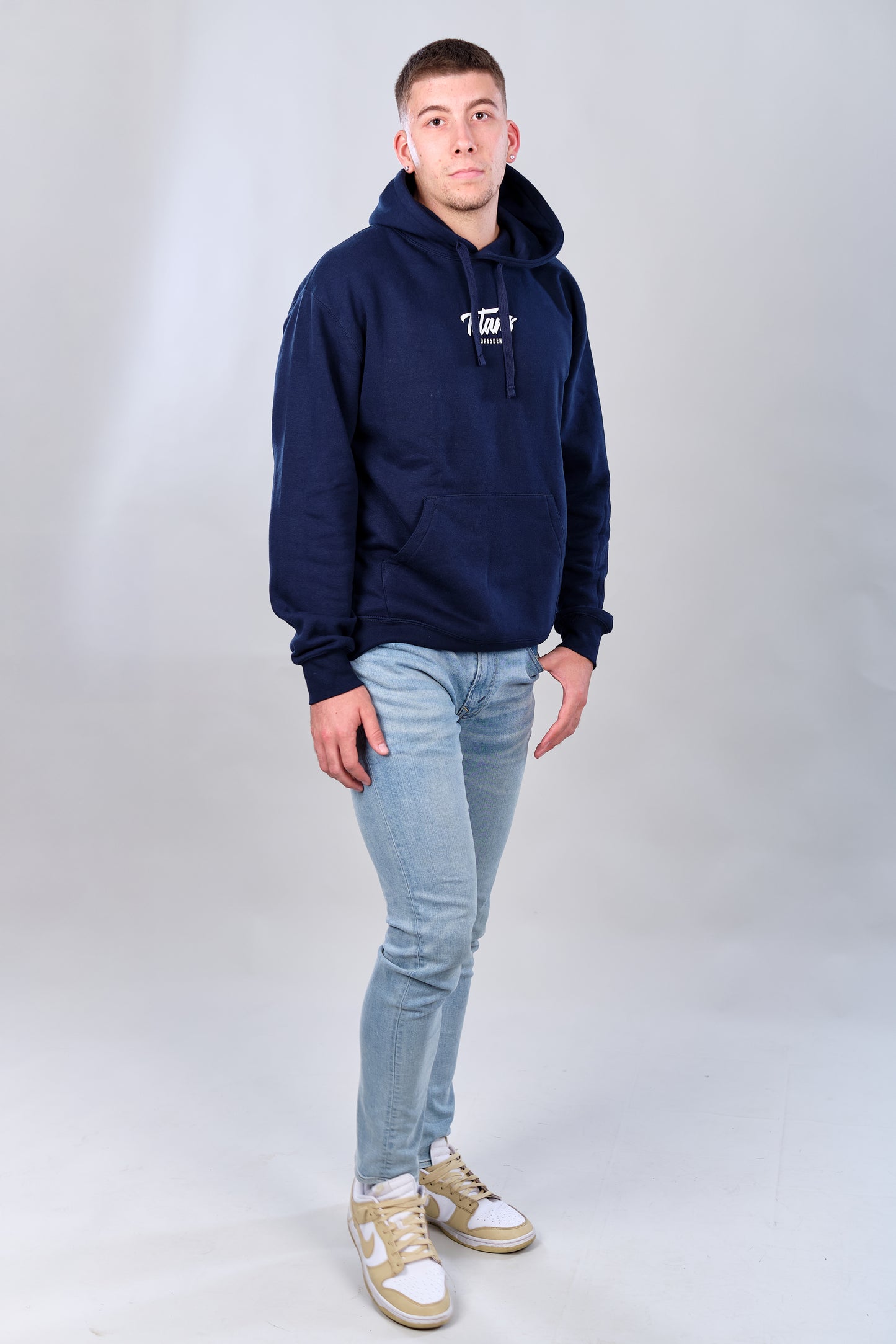 Hoodie Blau Signature Line / unisex